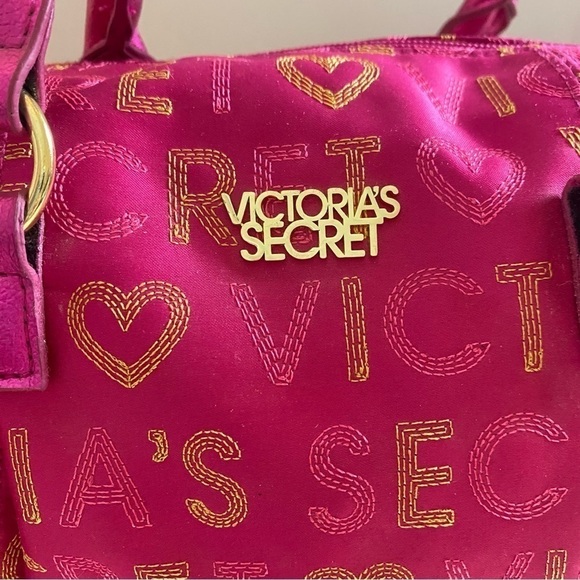 Victoria’s Secret Pink Y2K Monogram Satchel Hand Purse - Picture 7 of 7